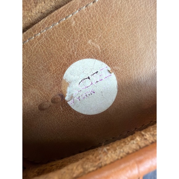 Coach Nadia Driving Moccasins Women 8.5B Tan Leather Tassel Loafers A0954 - Picture 6 of 8